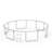 YC 16FT trampoline Pumpkin-Srandard- Black