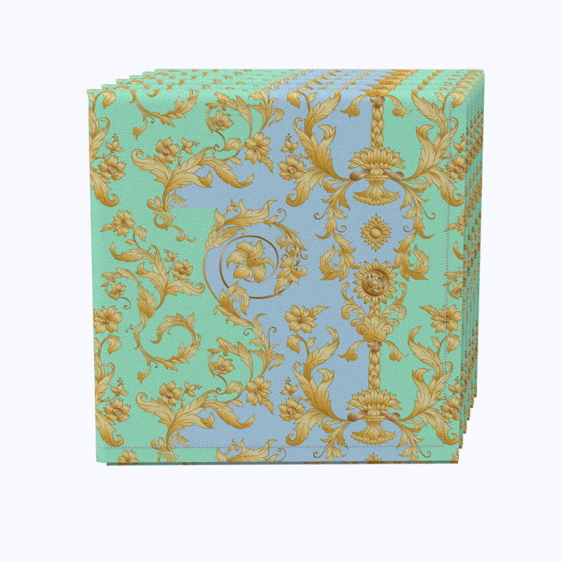 Felstead 100% Cotton Abstract Square Napkin