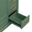 Meuble-lavabo traditionnel vert 36 po (lavabo non inclus) [armoire seulement], meuble-lavabo