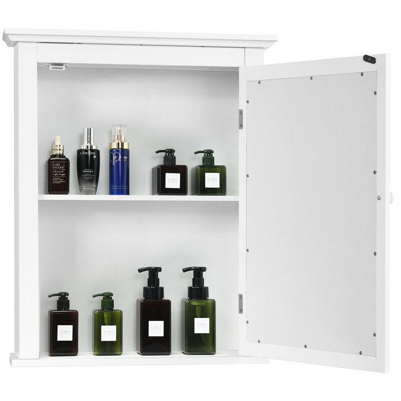 Rostam Bathroom Cabinet, White