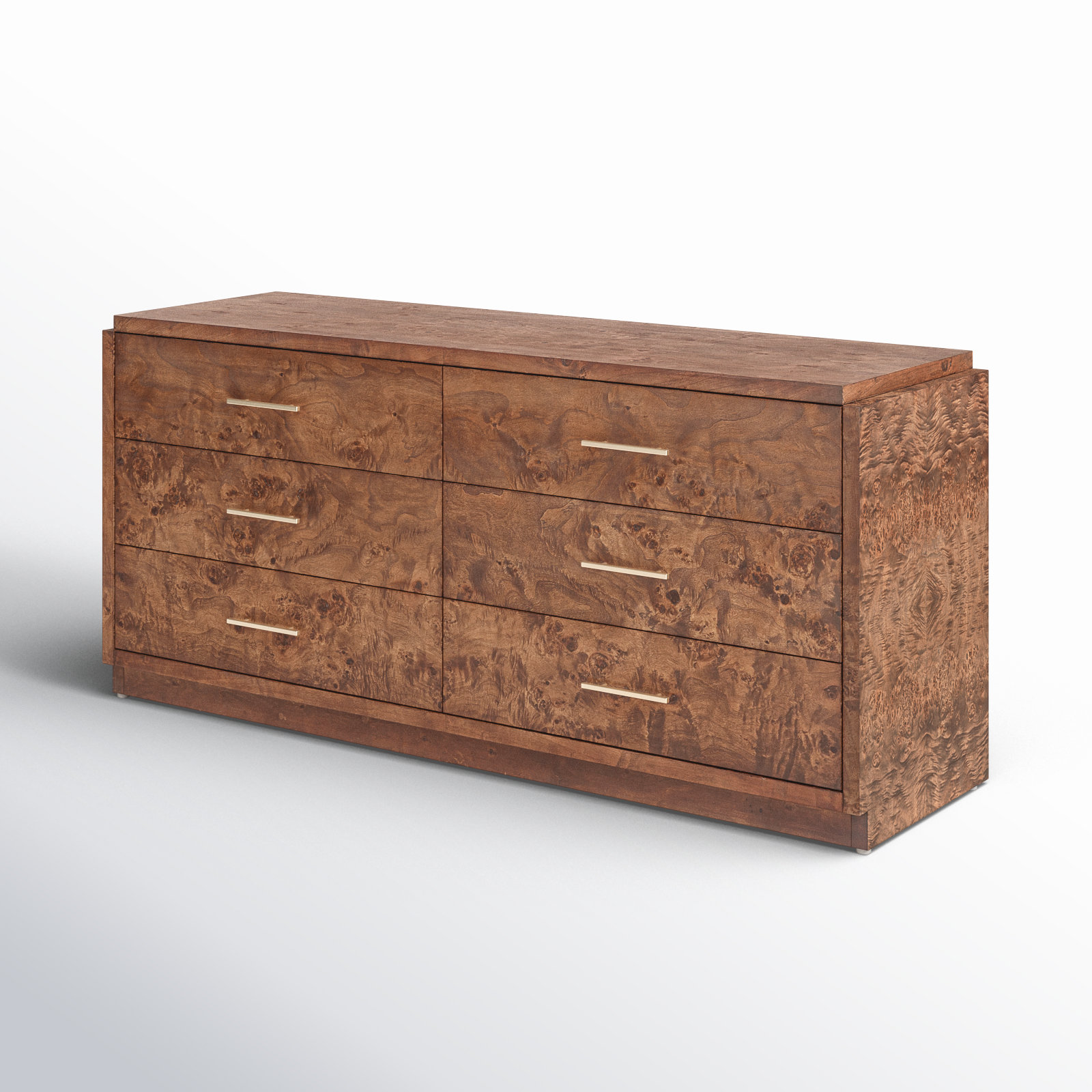Kingston 6 - Drawer Double Dresser, Brown