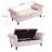 Bentlee Velvet Upholstered Storage Bench -1611088592