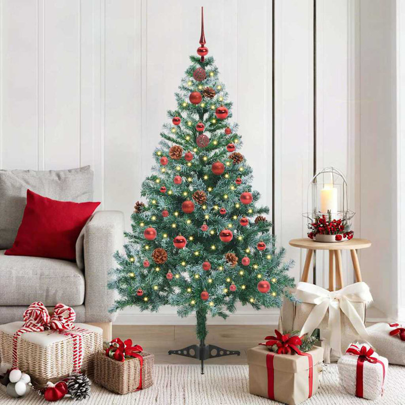 4.92' H Lighted Artificial Christmas Tree