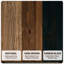 Tablette flottante murale en bois de pin récupéré rustique 2 pièces-1379933485-1378959345