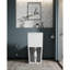 1.1/1.6 Ceramic Toilet, Elongated Bowl, White, Comfortable Height, & Accredited Shape One , Elongated, Comfort Kit