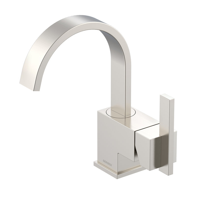 Sirius Single Hole Bathroom Faucet, Brushed Nickel
