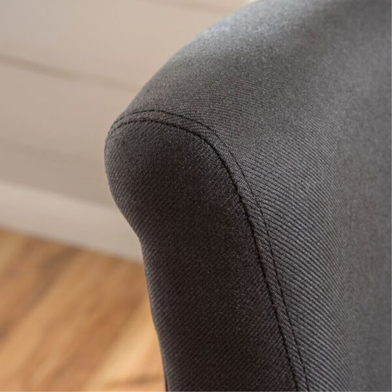 Swivel Counter Stool, Charcoal Grey