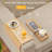 Couch Arm Tray With Detachable Couch Cup Holder,Bamboo
