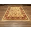 Tapis en laine et coton crème noué à la main Original Original