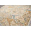 Tapis beige en laine noué à la main Oushak-104851790