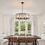 6-Light Dimmable Crystal Drum Chandelier-1926851462