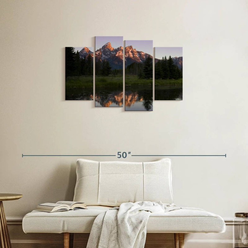 Reflet de Grand Teton, 22" H x 36" W