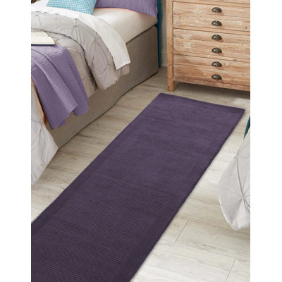 Acuna Wool Hand Woven Dhurrie Area Rug