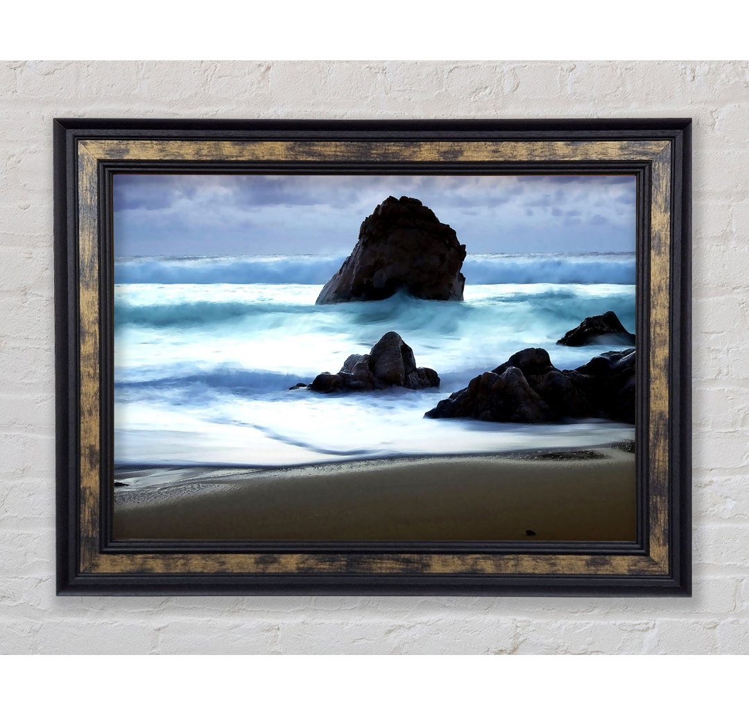 Twilight At Big Sur - Einzelne Bilderrahmen Kunstdrucke