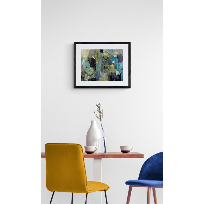 Abstract Tarbots Print by Pol Ledent, Black Framed Paper, 16" H x 20" W