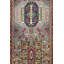 Tapis de couloir vert 2 pi 8 po x 15 pi 9 po Mazar One-of-a-Kind