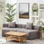 Canapé modulaire courbé Chenille-549373629
