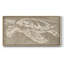 Batik Sea Turtle II - Toile tendue avec châssis encadré - Prêt à être accroché-1934106809-1934106813