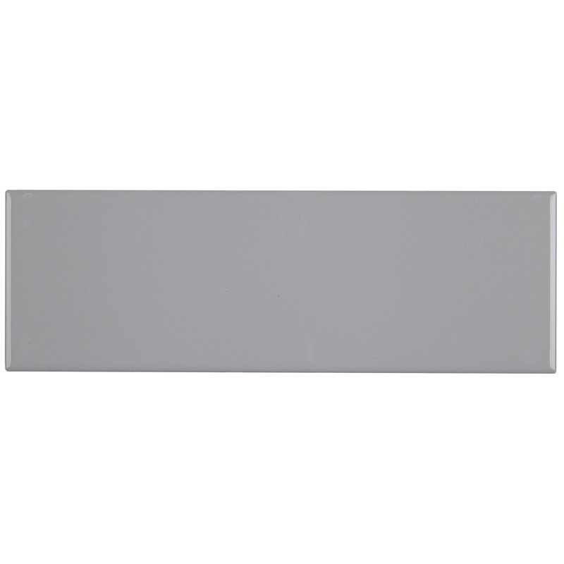 Berkeley 4" x 12" Ceramic Wall & Floor Tile, Desert Gray