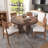 Cyclade Alana 54" W Pedestal Round Dining Table
