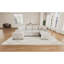 Canapé-lit modulaire convertible en L de 109,1 po avec canapé-lit et canapé-lit en U-262097279