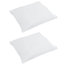 Winter Duvet Set 3 Pcs White 78.7 x 86.6 In Microfiber, Cotton-318621073