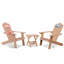 Chaise Adirondack en plastique Porphyrios