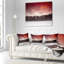 Coussin photographique Coucher de soleil sur un lac gelé-965433547-965433542