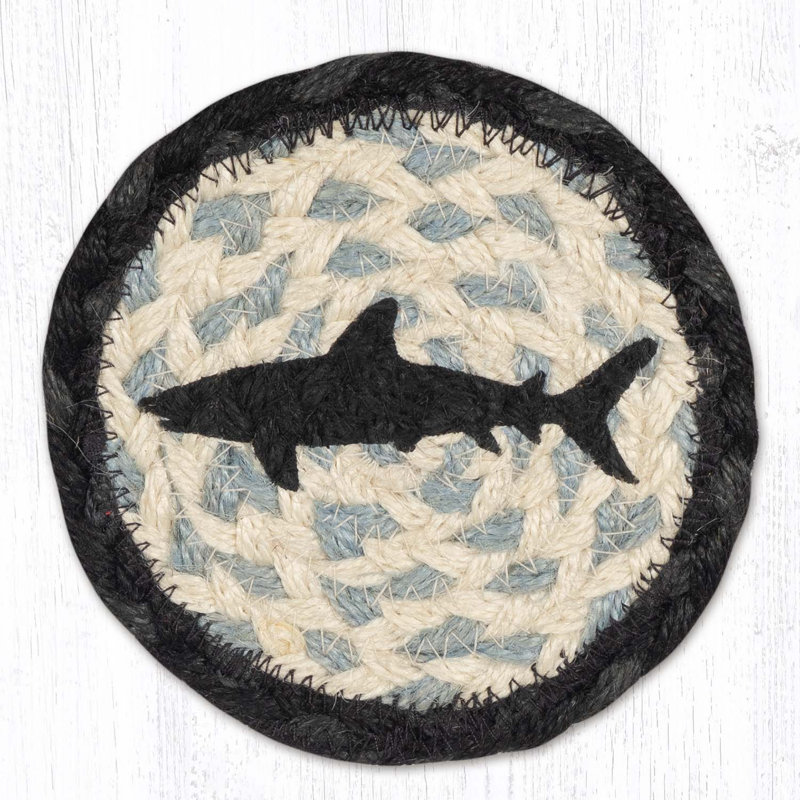  IC-238 Shark Printed Coaster 5"x5"