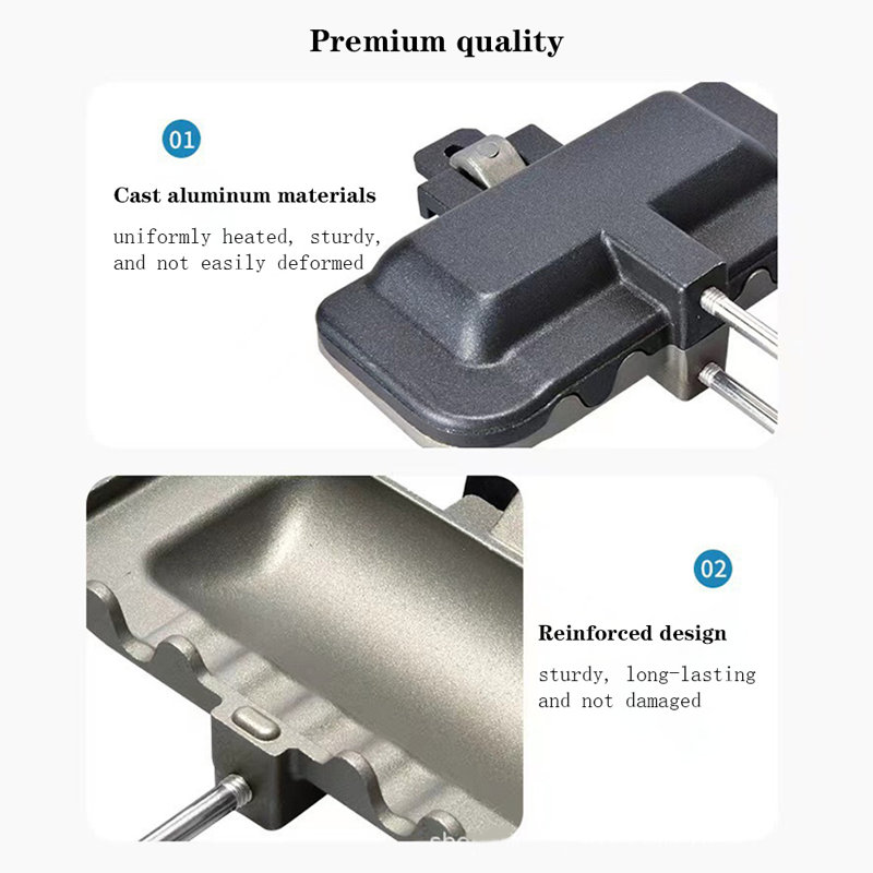 Double-sided Hot Dog Toaster Sandwich Maker