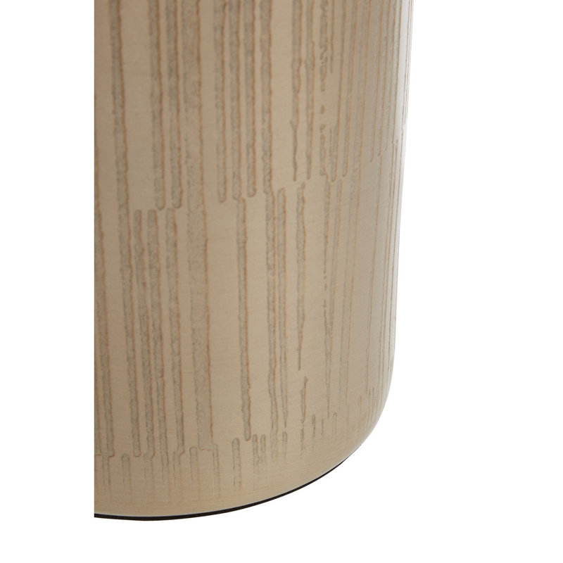 Strout Metal Jar, Gold