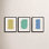Keyhole 4-6. Set Of 3 by Lee Lessem