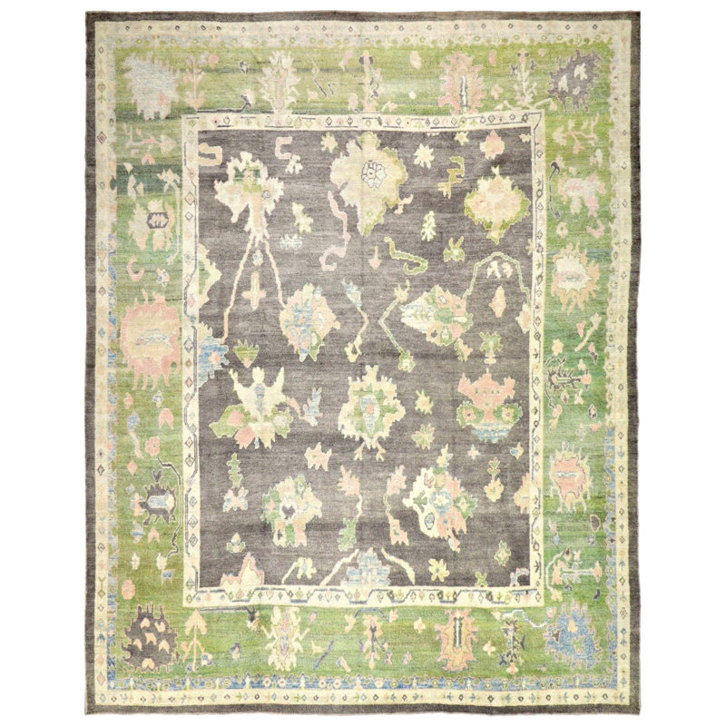 New Turkish Oushak Wool On Wool 12'6" X 15'9"