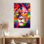 Portrait de lion coloré Brampt-108515200