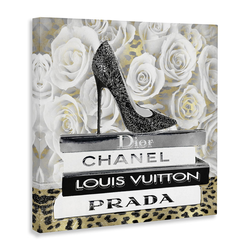 Glam Heel on Roses, conception de Madeline Blake, H 24 po x l 24 po