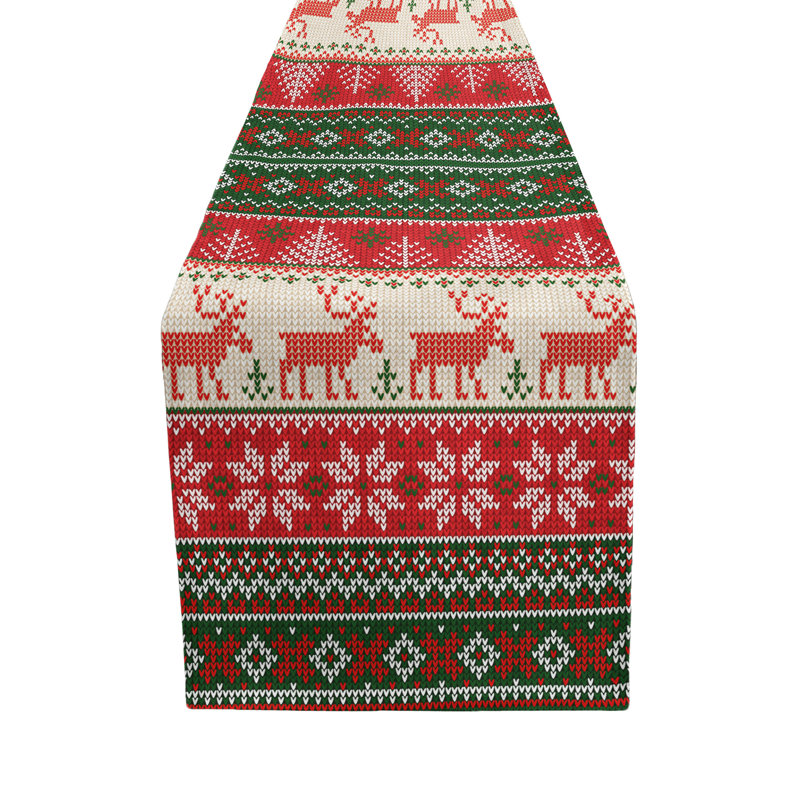 Christmas and Holiday Table Runners - Colorful and Festive, Great for Holiday Decorating
