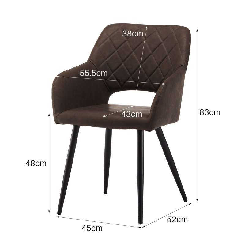 Armchair Set Cattaraugus, Brown