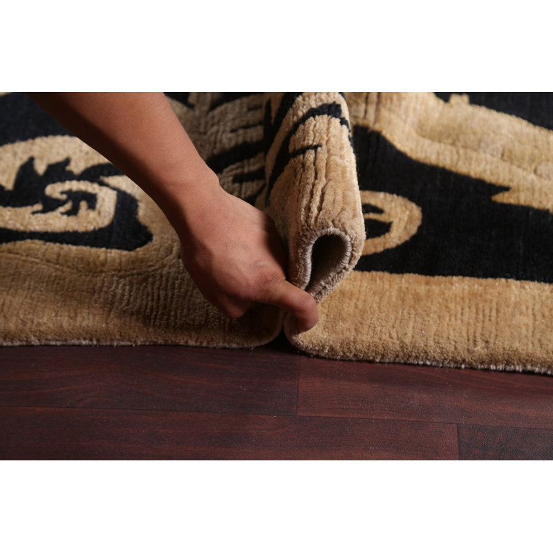 Tapis népalais en laine noué à la main Ioan