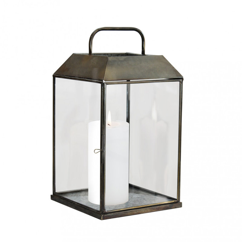 Floor Lantern, 46cm H x 25cm W x 25cm D