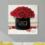 « Circle of roses » par Jodi P.-reproduction de photo sur verre