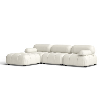 Sigma Upholstered 109.5 " L-Shaped Sectional
