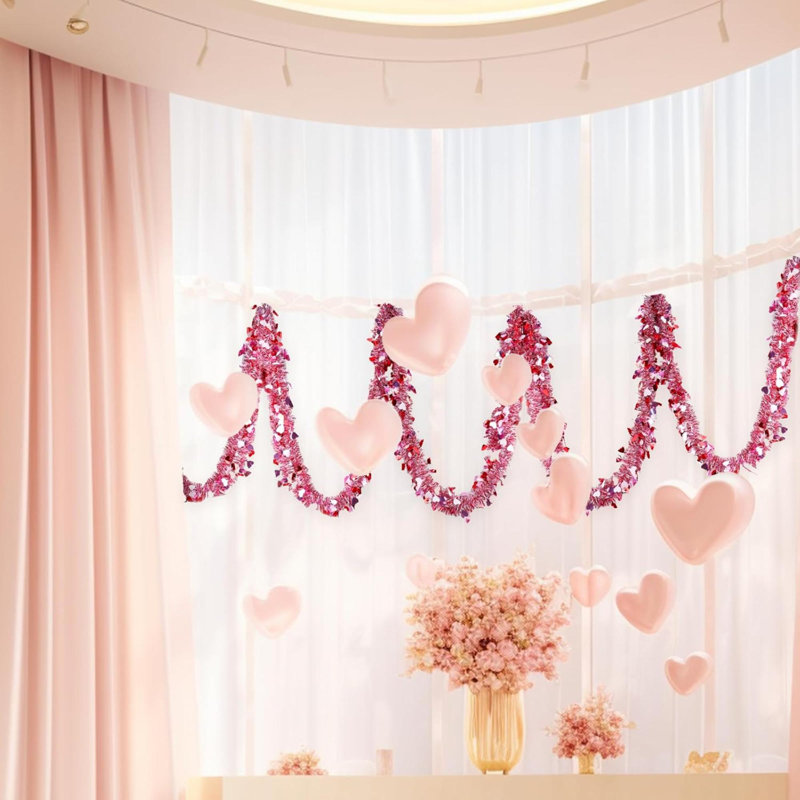 Décorations de guirlande pour la Saint-Valentin