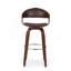 Tabourets de bar pivotants sophistiqués pour une expérience d'assise élégante-221989668