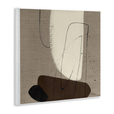 Art mural, formes naturelles et oblongues par Patricia Pinto