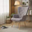 Upholstered Armchair-974016623-974016622