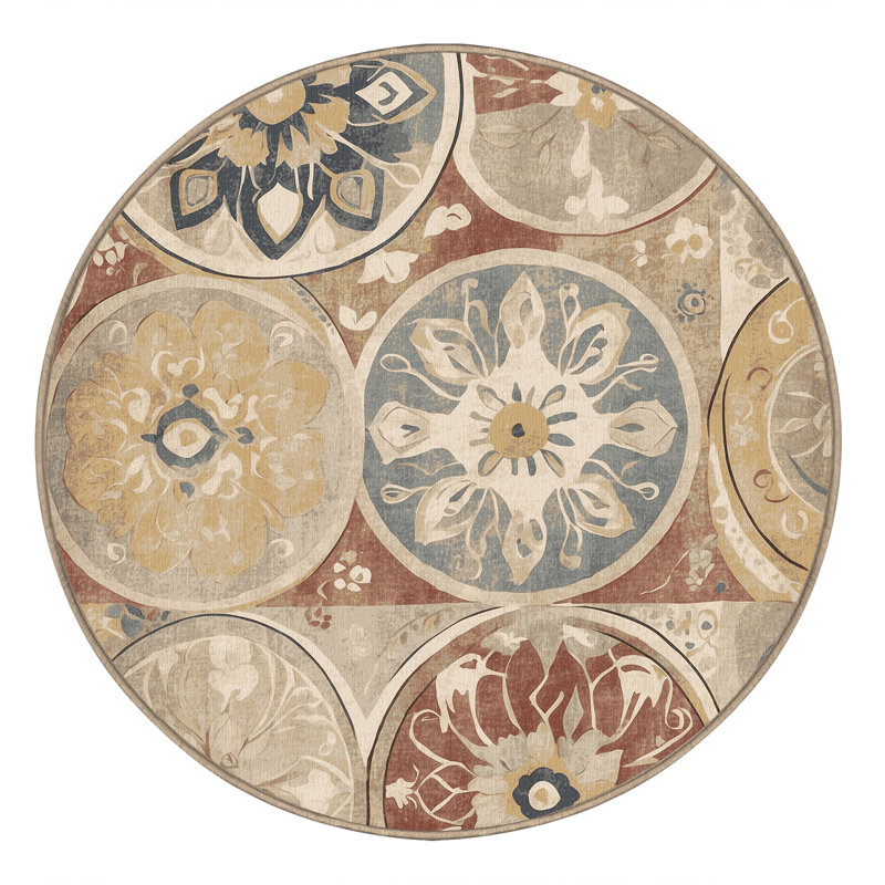 Tapis Groovy Line, Rond 3 pi