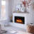 26 in. Recessed Electric Fireplace Inserts with Logs