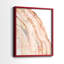 Rose Quartz I - impression encadrée de qualité supérieure - prête à être accrochée - aucun clou requis - aucun clou requis-108021700-108021704