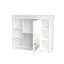 Armoire de rangement pour miroir de salle de bain 35 po x 28 po, structure, look élégant