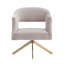 Fauteuil pivotant en polyester 18,9 cm de large Teterboro-124462668
